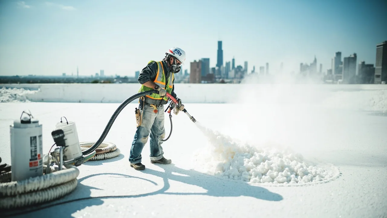 Spray Polyurethane Foam Roofing in New Haven, CT