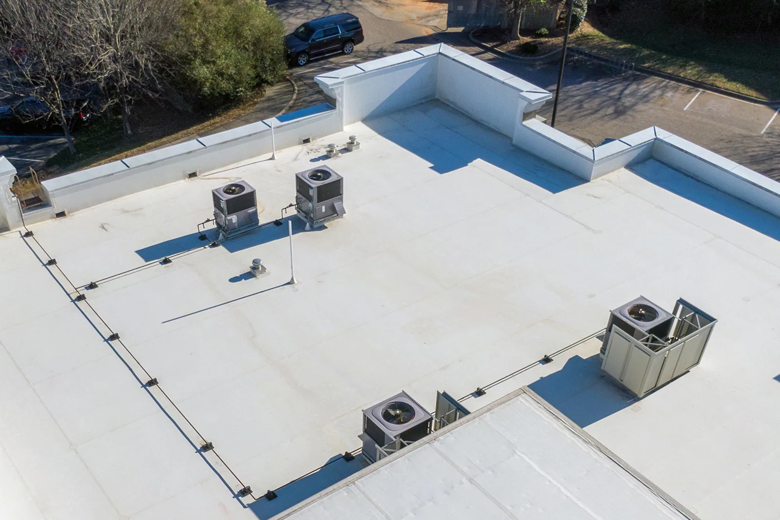 Occupied-Building Commercial Reroofing in New Haven, CT